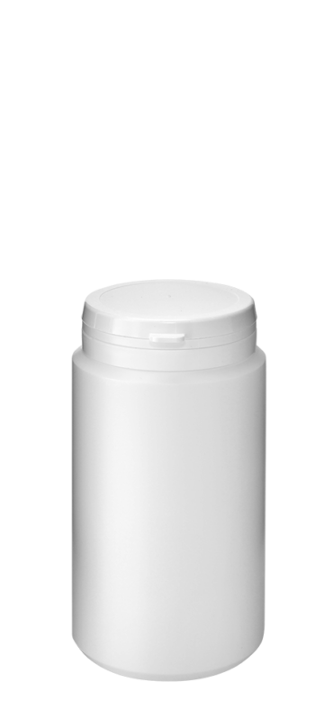 Pot à comprimés 300ml 58HG HDPE blanc #2